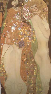 Gustav Klimt Water Serpents II (mk20) Norge oil painting art